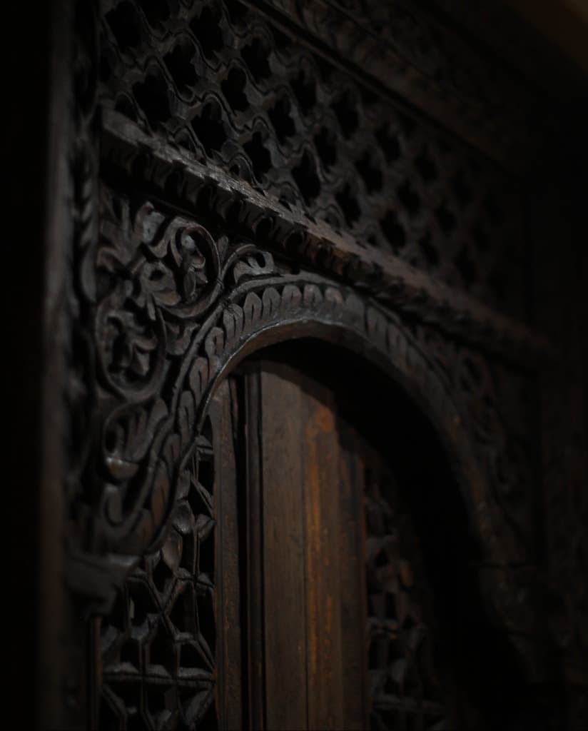 Intricate Wood Carving